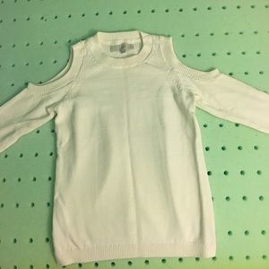 Loft Cold Shoulder Sweater